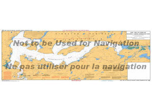 CHS Marine Chart 4141 Saint John to Evandale