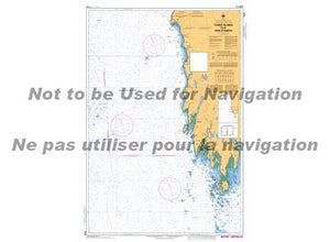 CHS Marine Chart 4243 Tuskets to St. Mary's