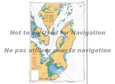 CHS Marine Chart 4114 Campobello Island