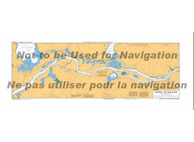 CHS Marine Chart 4142 Evandale to Ross Island