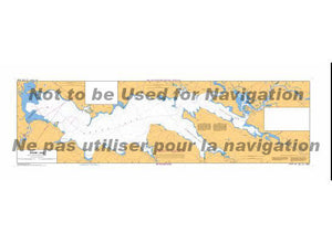CHS Marine Chart 4142 Evandale to Ross Island