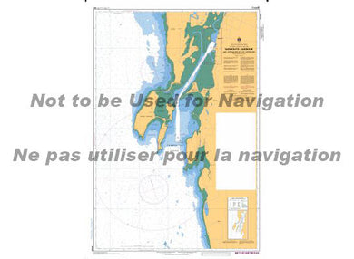 CHS Marine Chart 4245 Yarmouth Harbour and Approaches