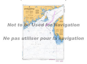 CHS Marine Chart 4011 Approaches to the Bay of Fundy