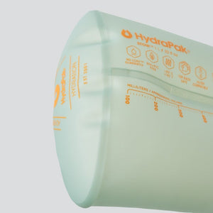 HydraPak Stow 1L Mammoth Gray Flexible Bottle