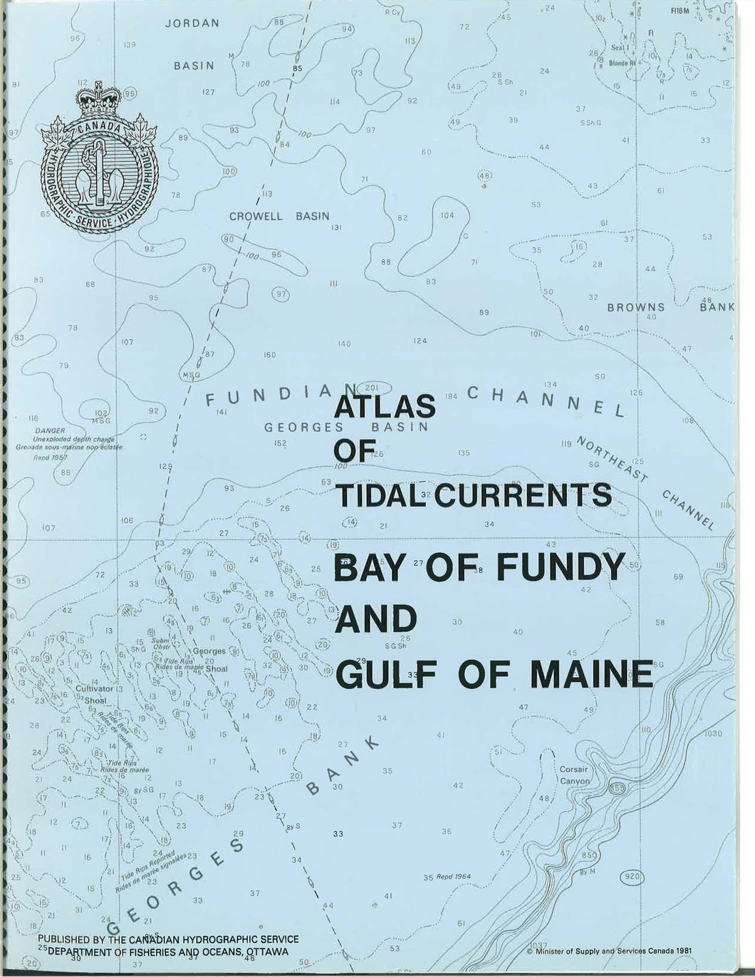 P241 - Atlas of Tidal Currents Bay of Fundy & Gulf of Maine
