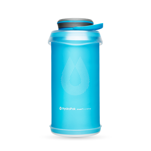 HydraPak Stash 1L Malibu Blue Flexible Bottle