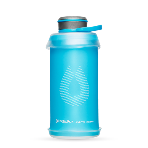 HydraPak Stash 750ml Malibu Blue Flexible Bottle